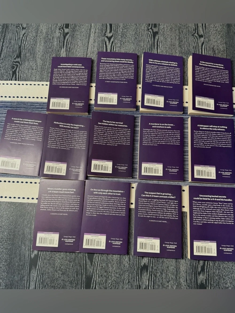 (13) -Love Inspired Suspense Paperback Bundle